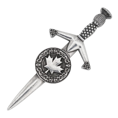 Maple Leaf Kilt Pin