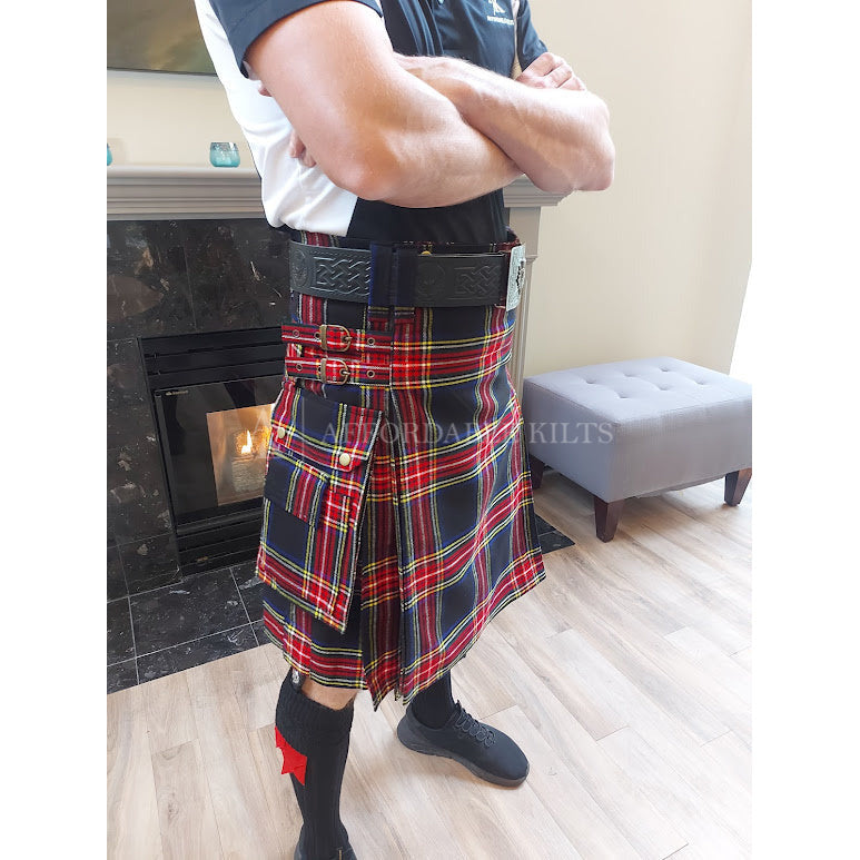 Fashion kilt tartan patterns