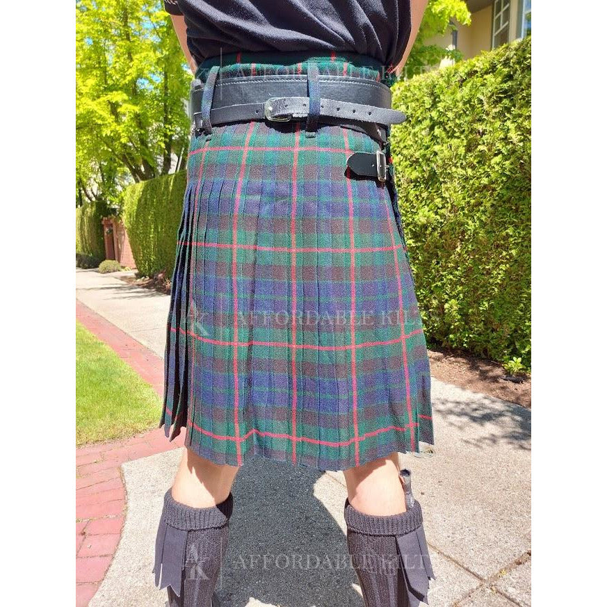 Modern store tartan kilts