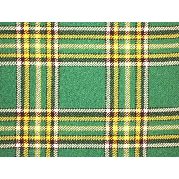 Irish national 2024 tartan fabric