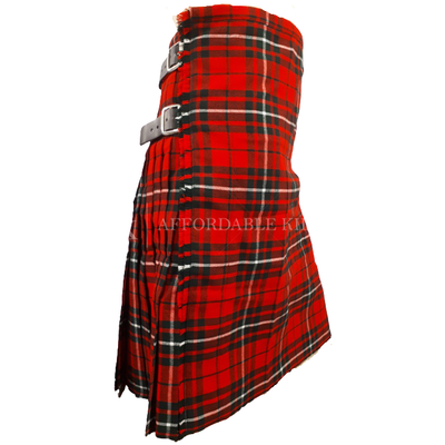 MacAuley Red Tartan Kilt